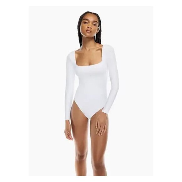 ARITZIA BABATON Contour Bodysuit Gray - Picture 2 of 7